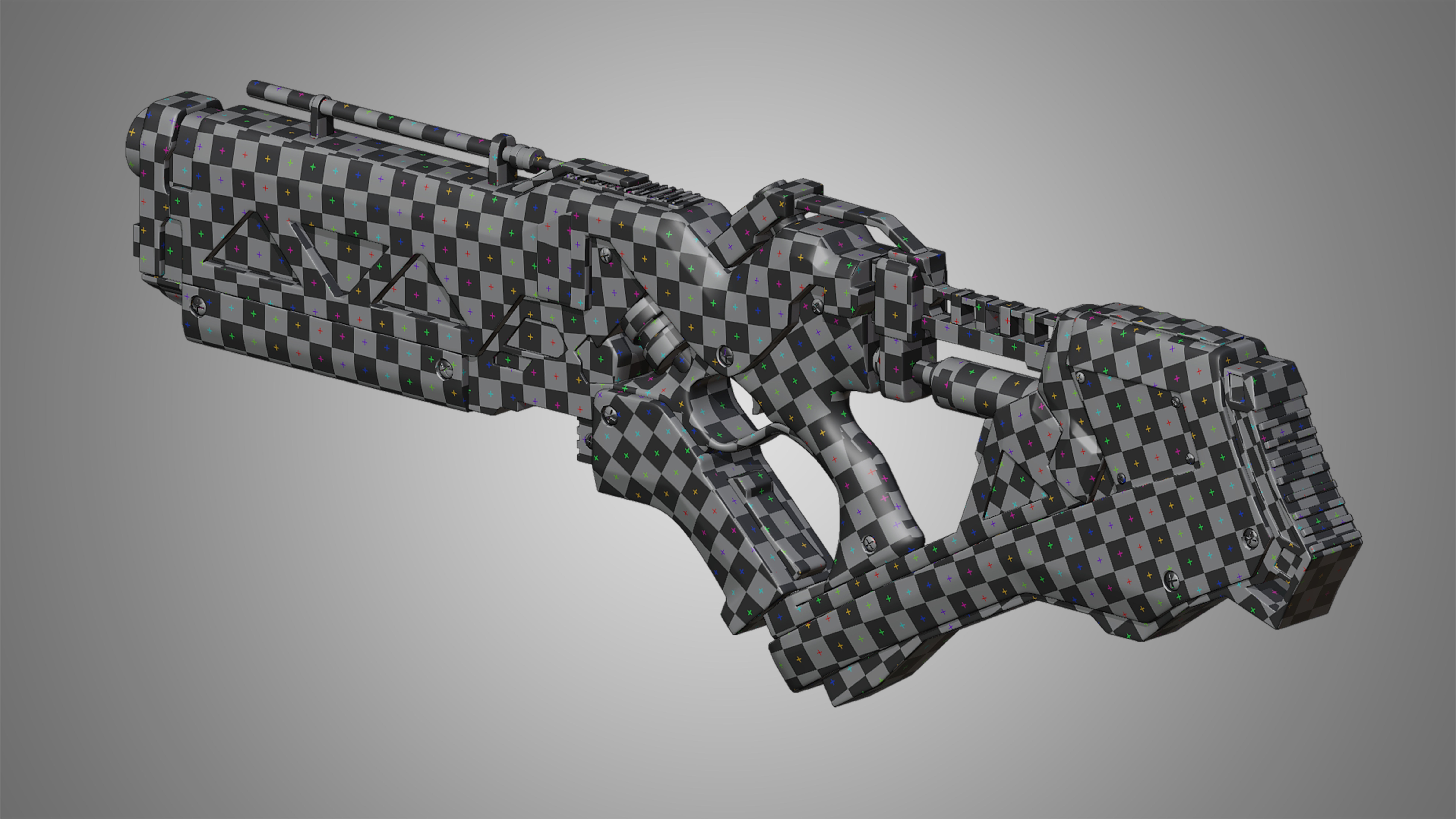Sci-Fi Rifle 02 3D model_12