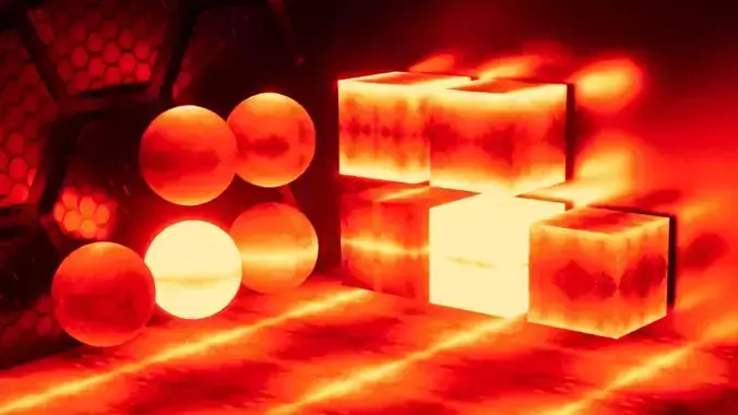 Lava Set of five PBR Material