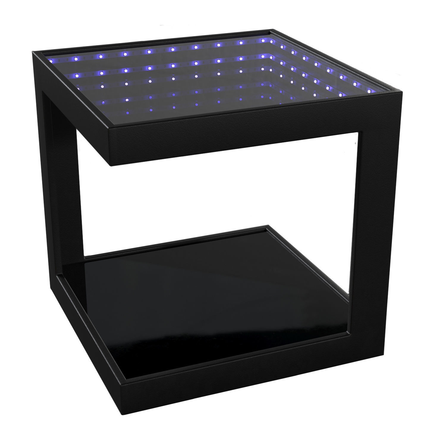 Infinity mirror table 3D model_4