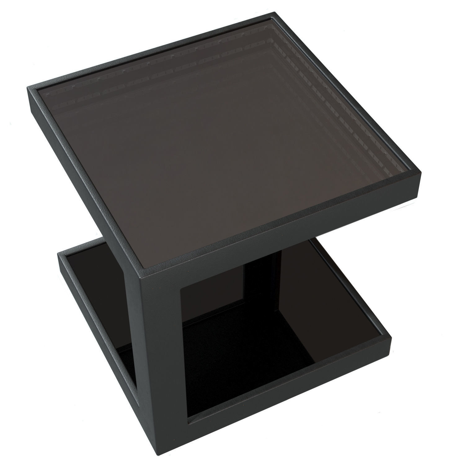 Infinity mirror table 3D model_2