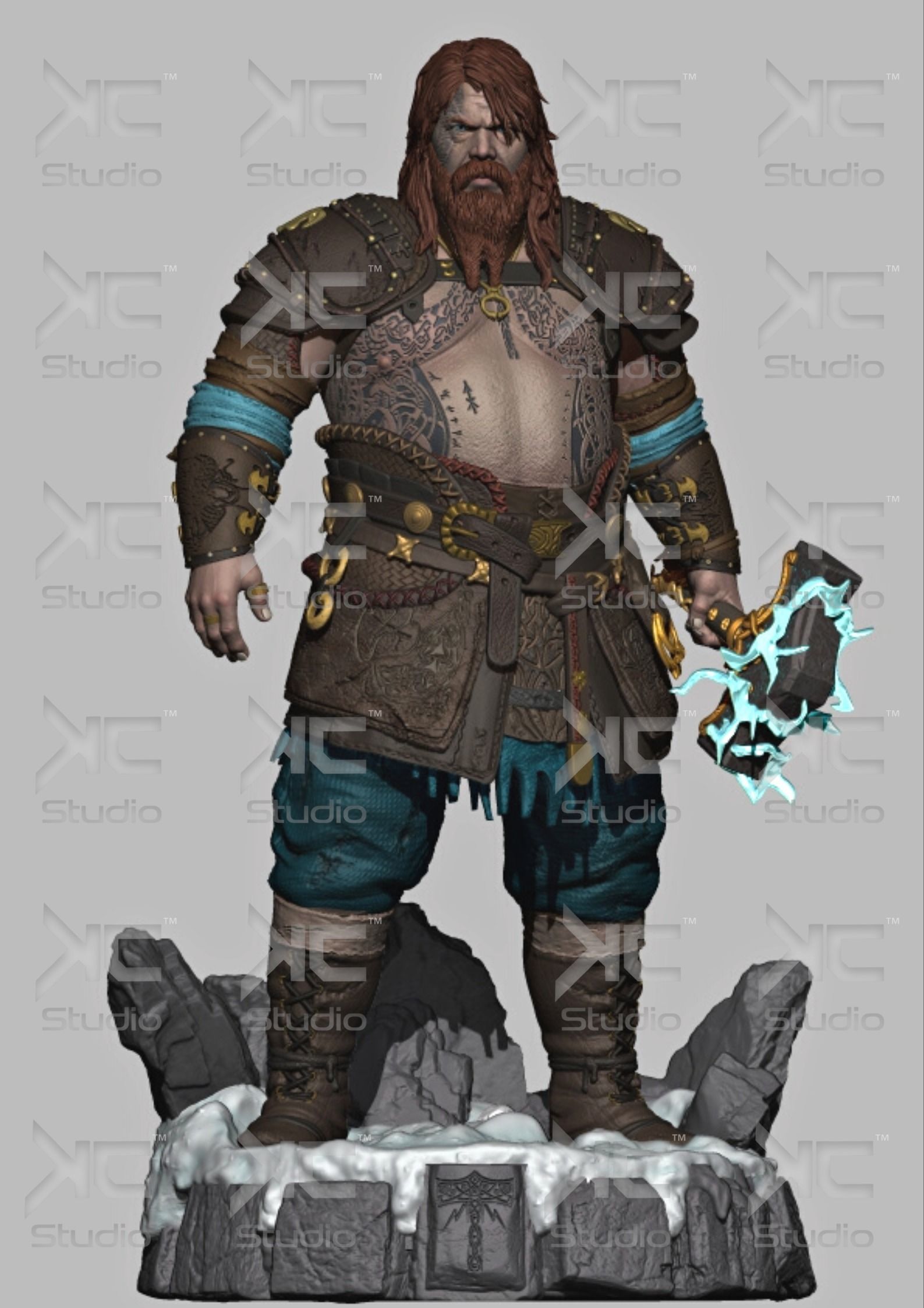 God Of War Ragnarok.html?prodid= Thor - God Of War Ragnarok FanArt 3D model 3D printable | CGTrader