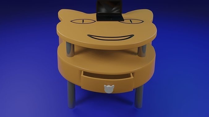 The Kitty Table 3D model