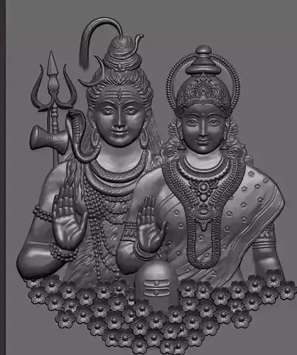 Sankar parvati  3D print model