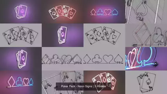 Poker Pack - Neon Signs