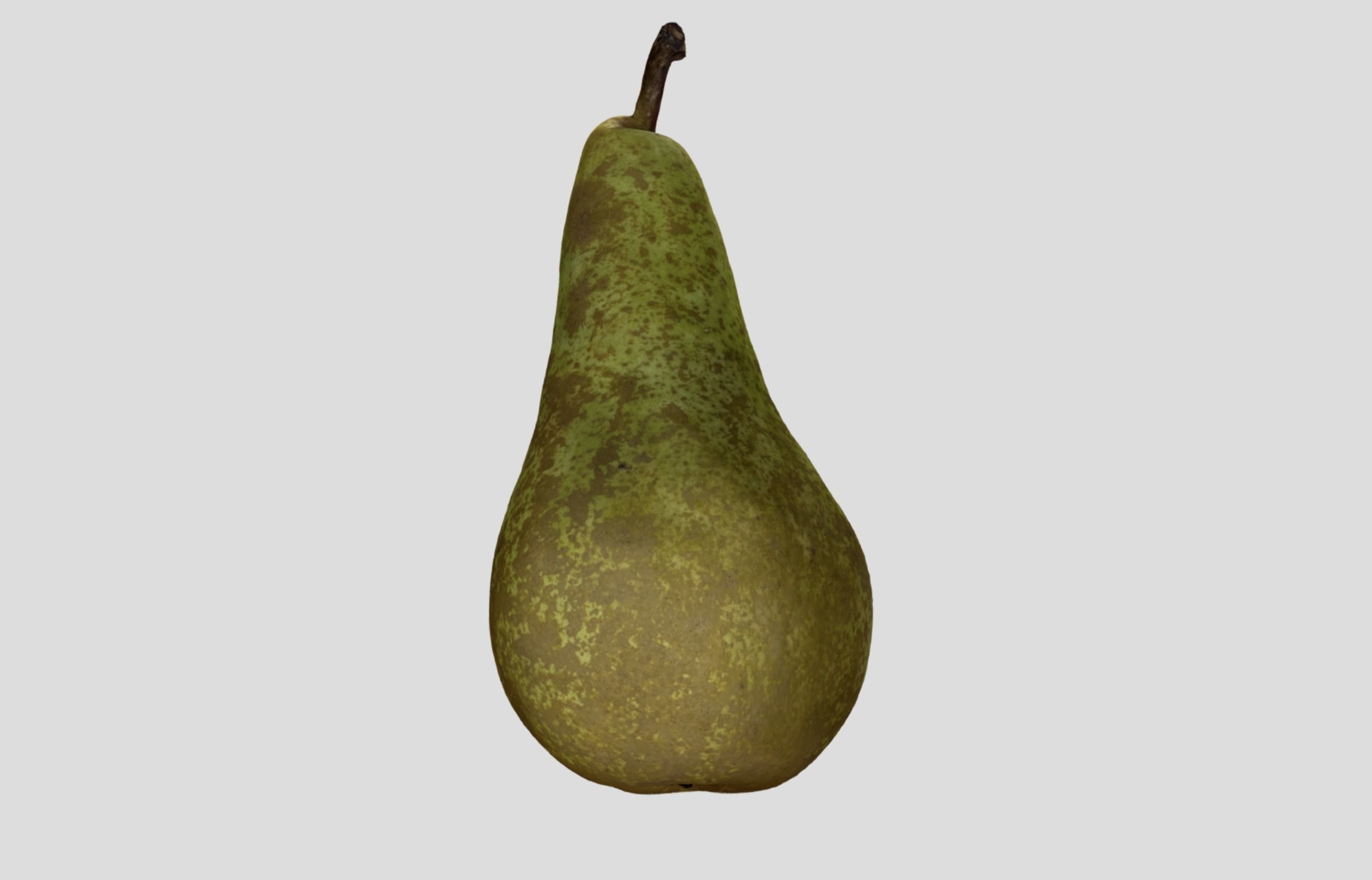 A pear fruit 3D model_9