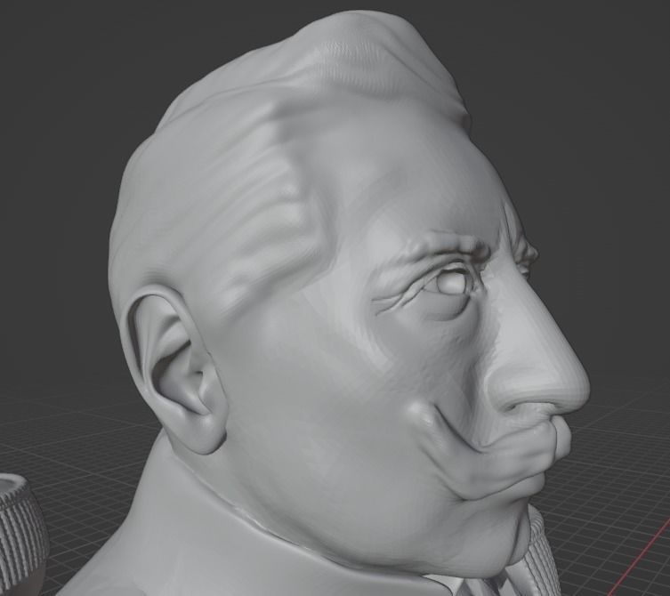 Wilhelm II German Emperor 3D print model_11