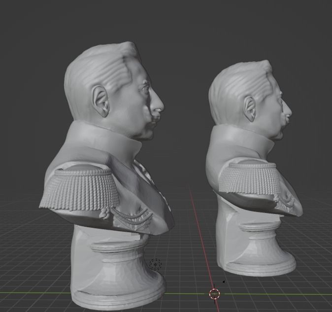 Wilhelm II German Emperor 3D print model_12