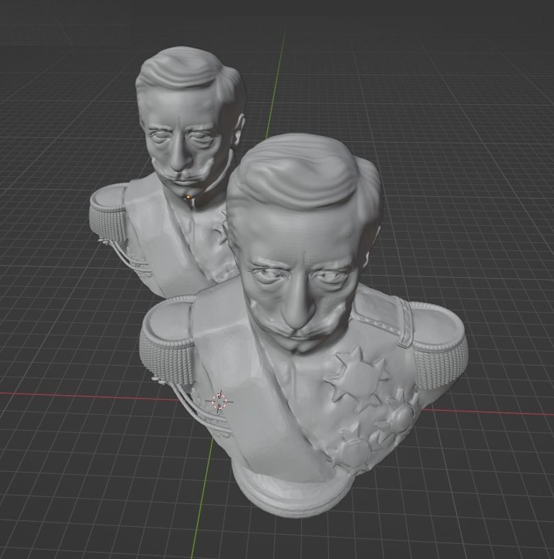 Wilhelm II German Emperor 3D print model_14