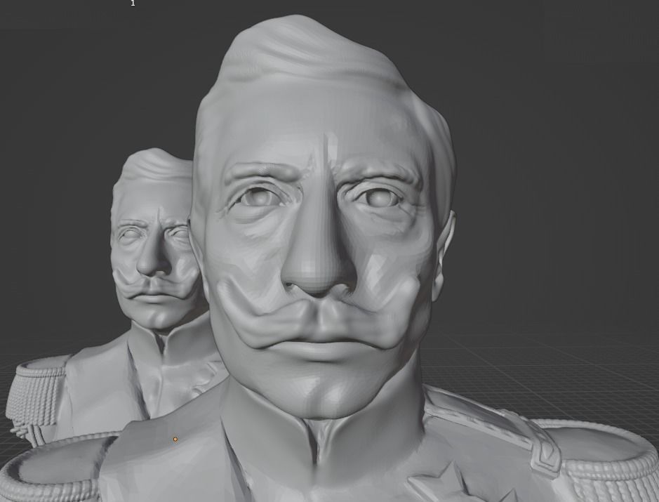 Wilhelm II German Emperor 3D print model_16