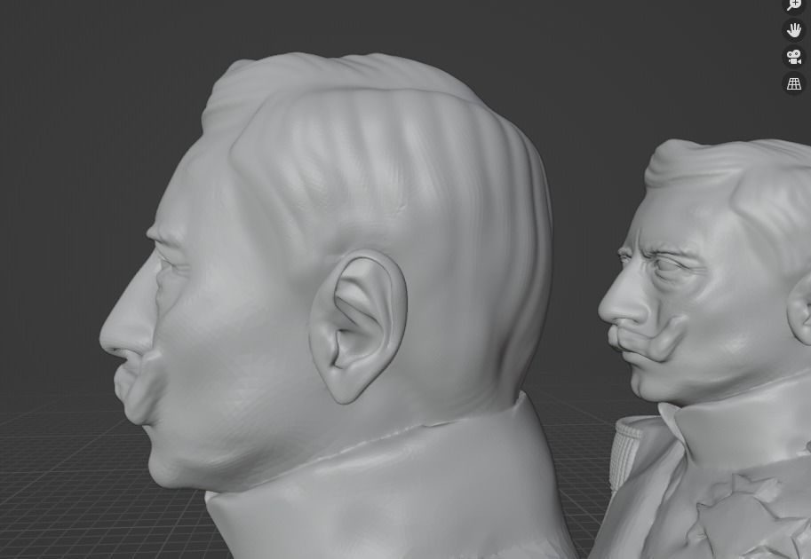 Wilhelm II German Emperor 3D print model_17