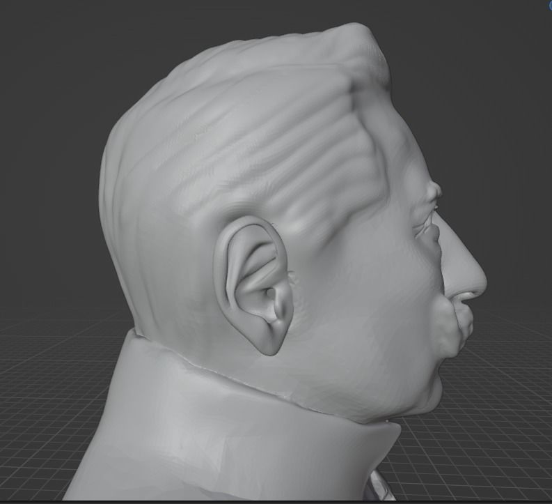 Wilhelm II German Emperor 3D print model_24