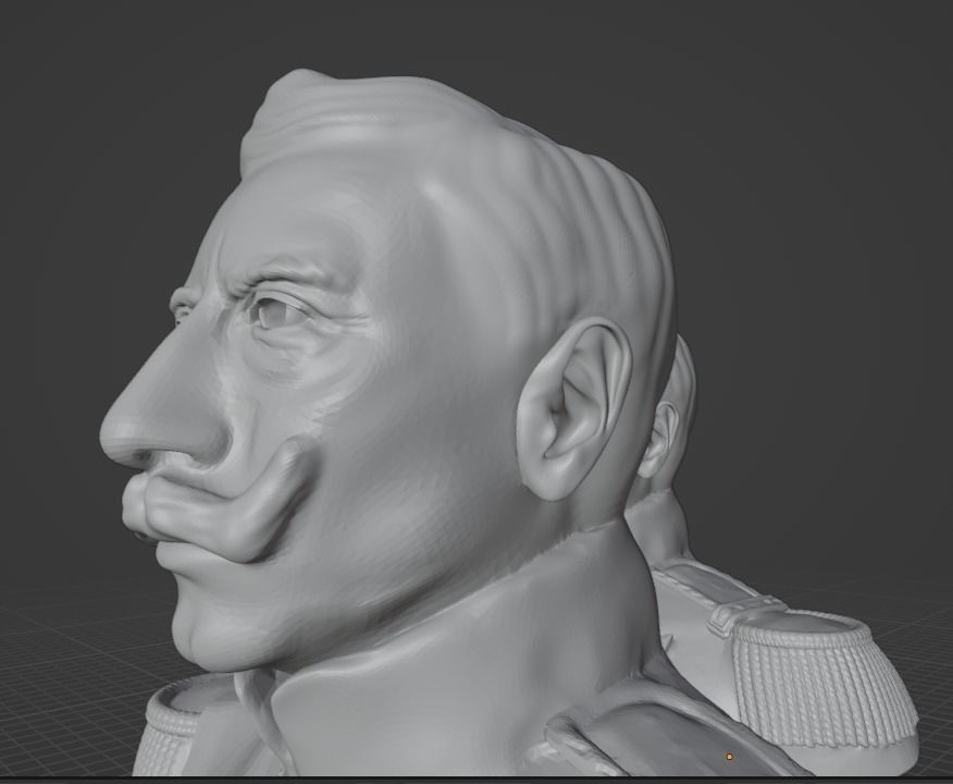 Wilhelm II German Emperor 3D print model_15