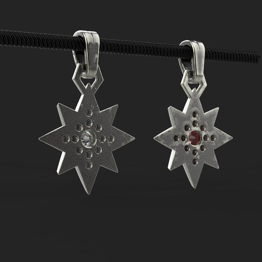 Pendant Yennefer of Vengerberg Necklace 3D print model_19