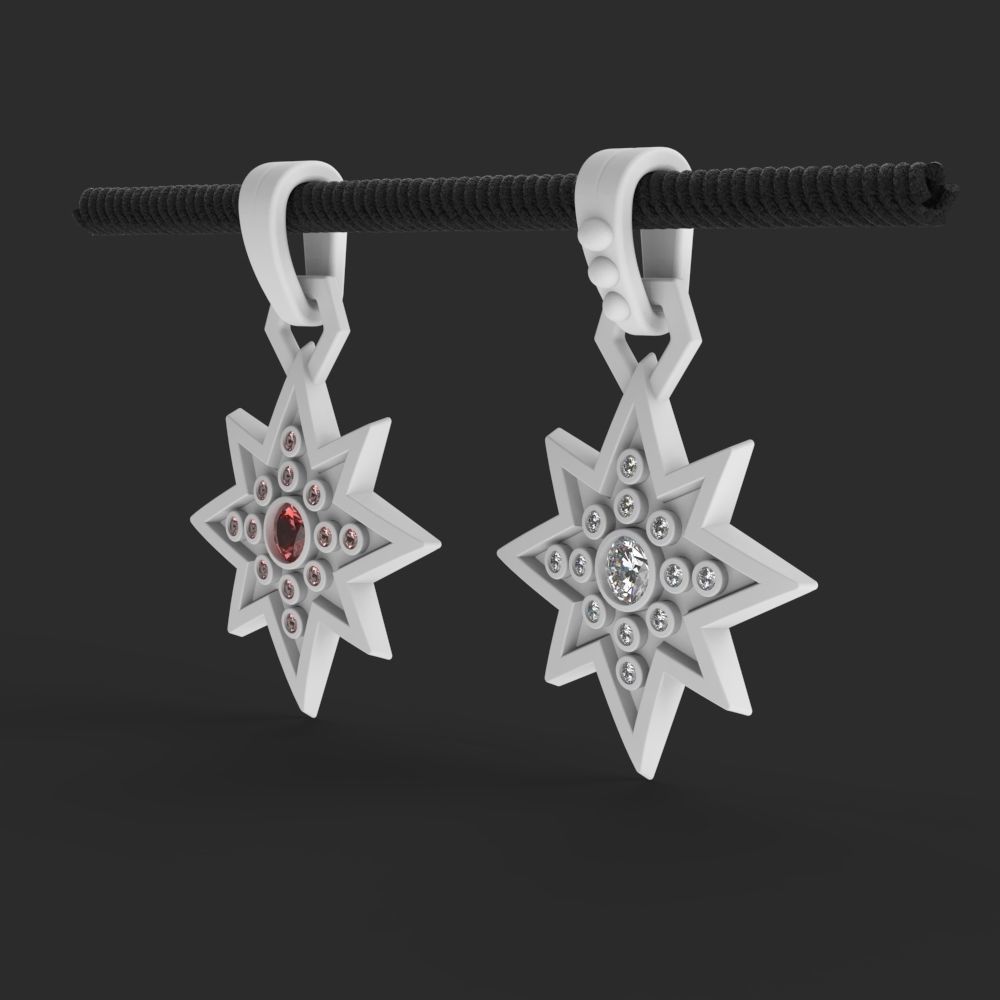 Pendant Yennefer of Vengerberg Necklace 3D print model_26