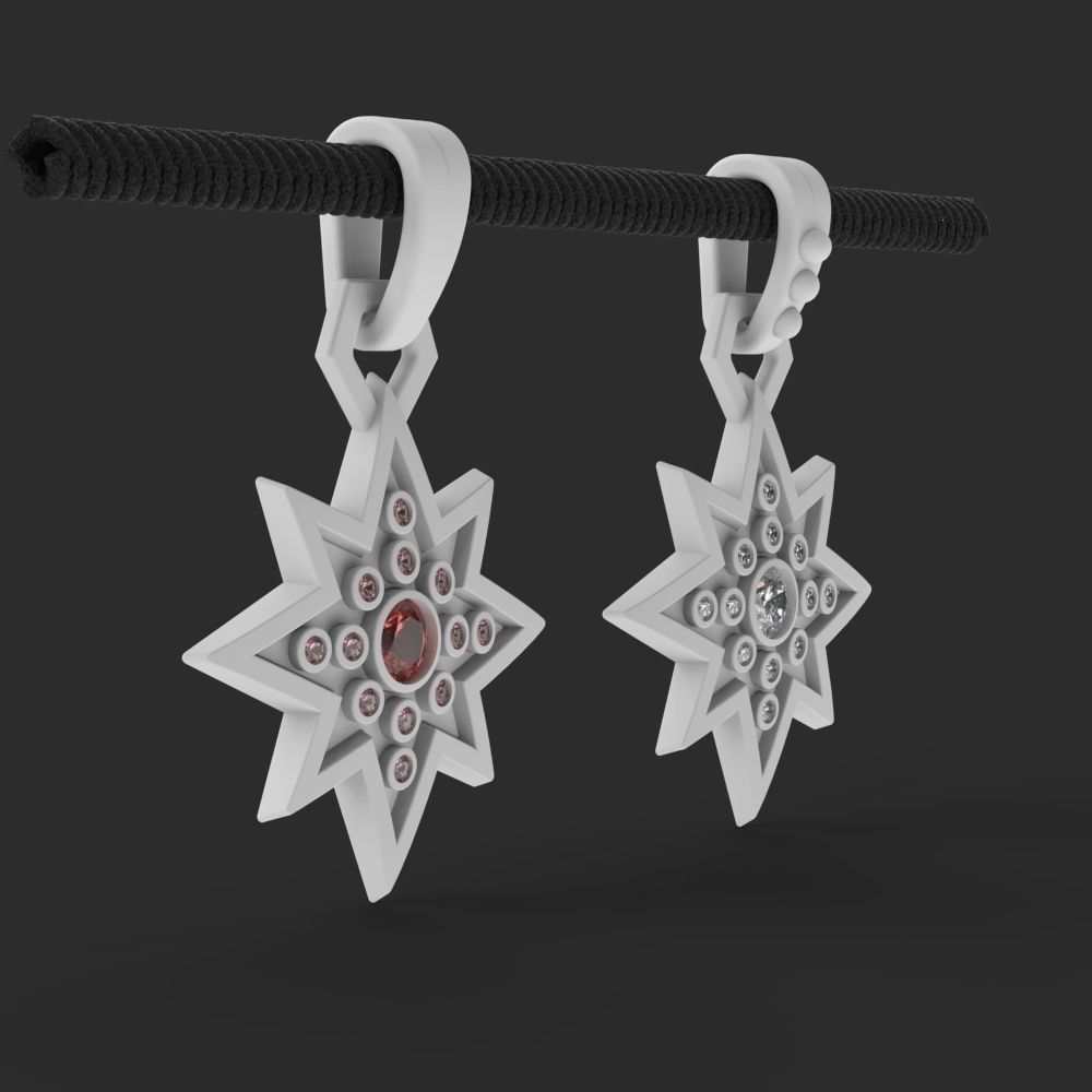 Pendant Yennefer of Vengerberg Necklace 3D print model_22