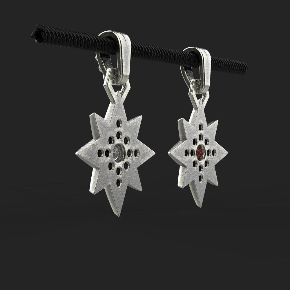 Pendant Yennefer of Vengerberg Necklace 3D print model_20