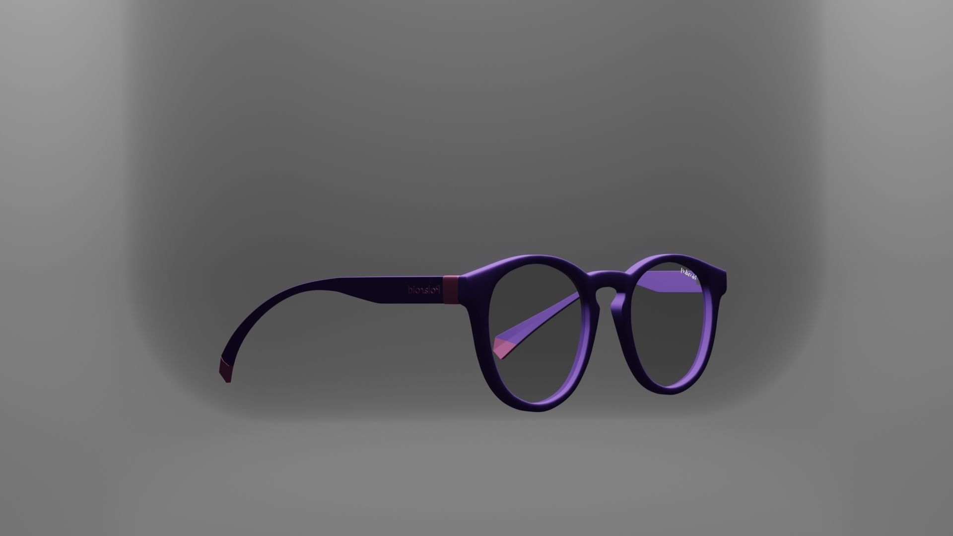 Polaroid Sunglasses 09 for Augmented Reality Low-poly 3D model_2