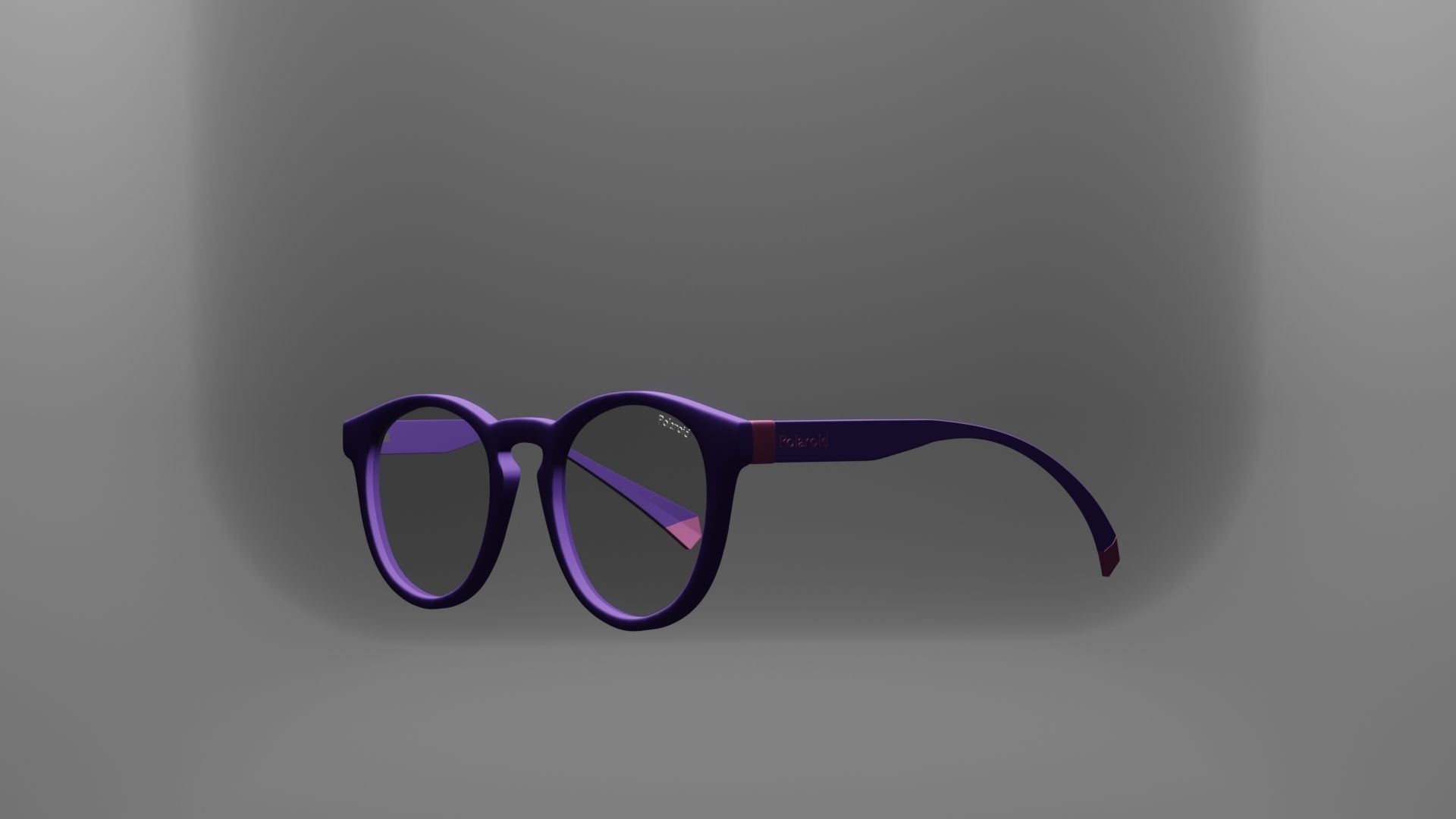 Polaroid Sunglasses 09 for Augmented Reality Low-poly 3D model_3