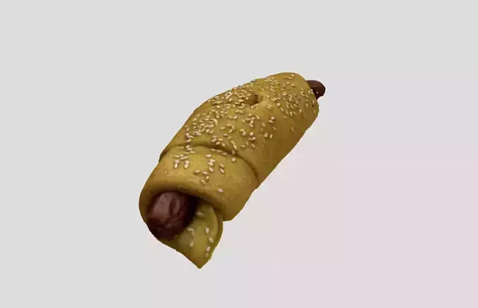 Sausage Roll 3D model