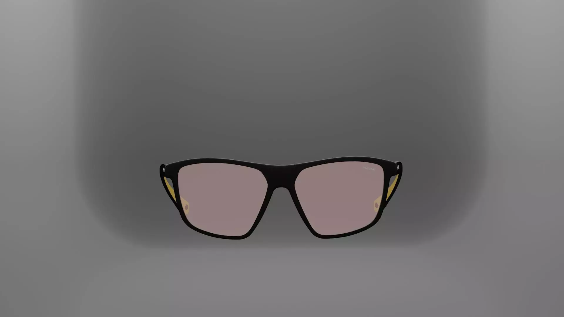 Polaroid Sunglasses 10 for Augmented Reality Low-poly 3D model_0