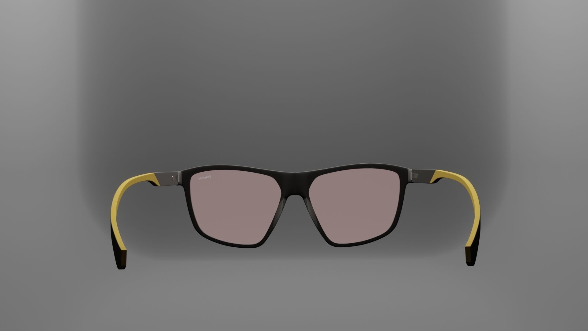 Polaroid Sunglasses 10 for Augmented Reality Low-poly 3D model_4