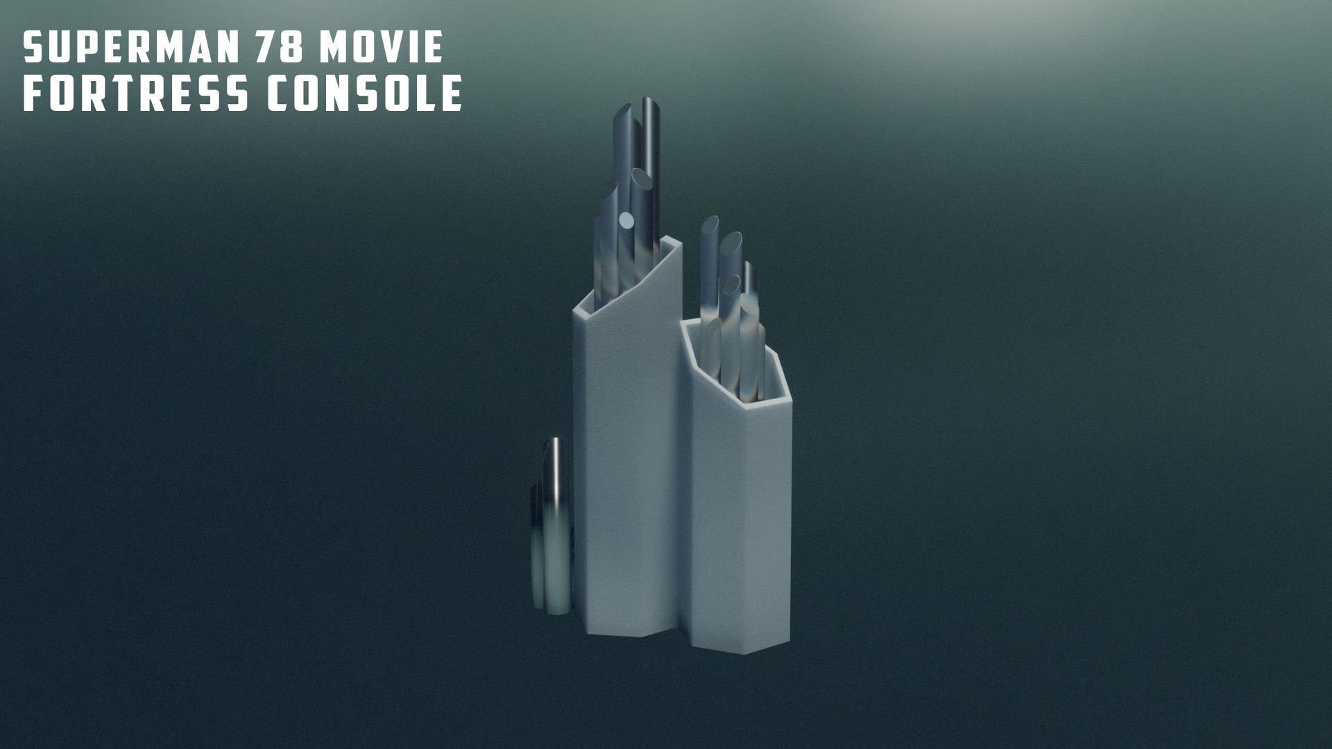 Superman78 Fortress Console 3D print model_7