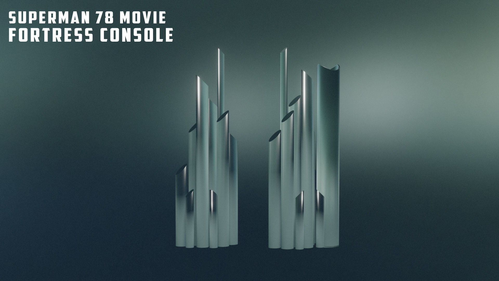 Superman78 Fortress Console 3D print model_9