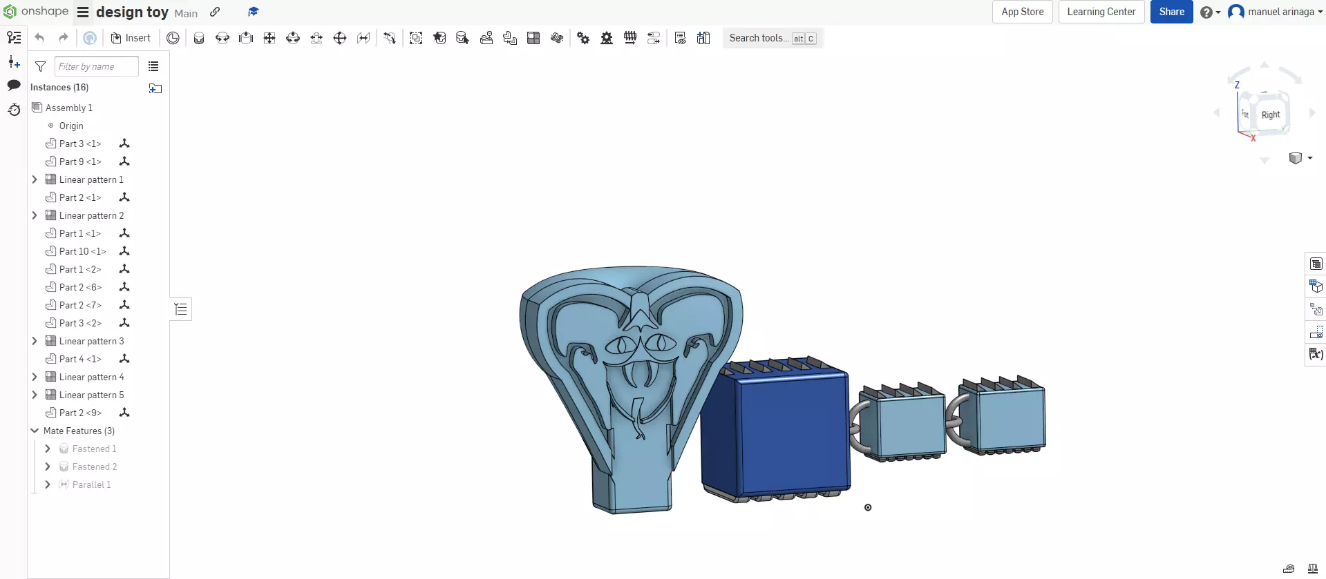 Snake Free 3D print model