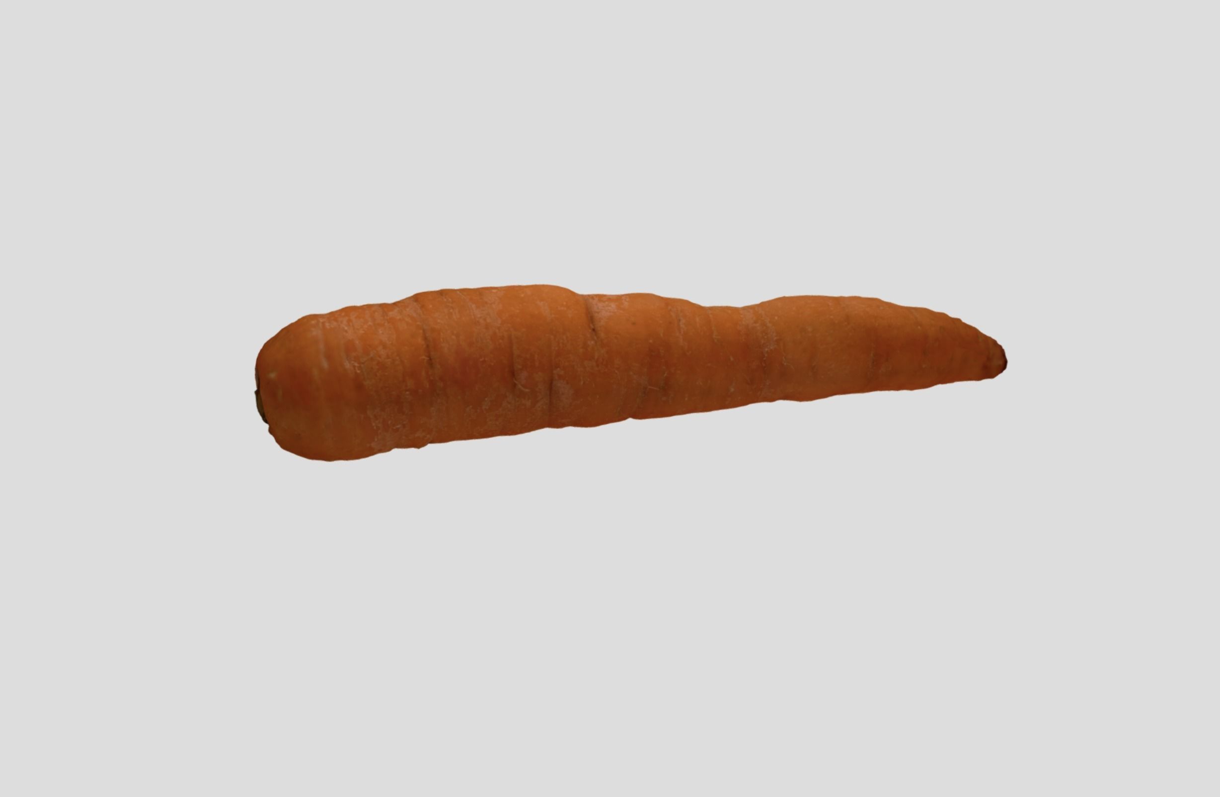 Carrot - A high quality scan 3D model_3