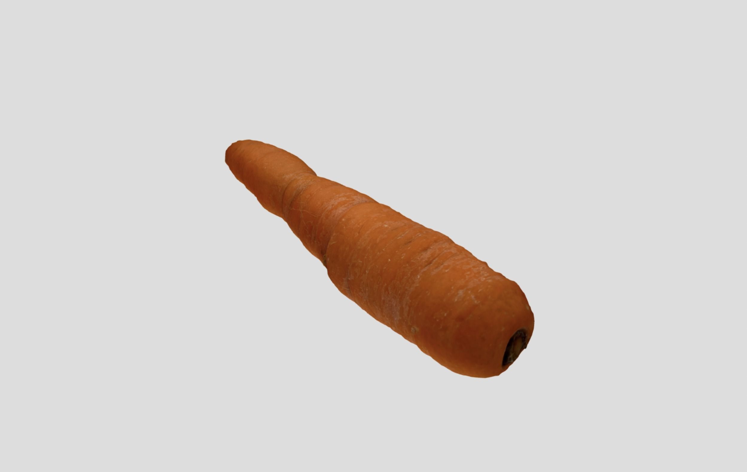 Carrot - A high quality scan 3D model_1