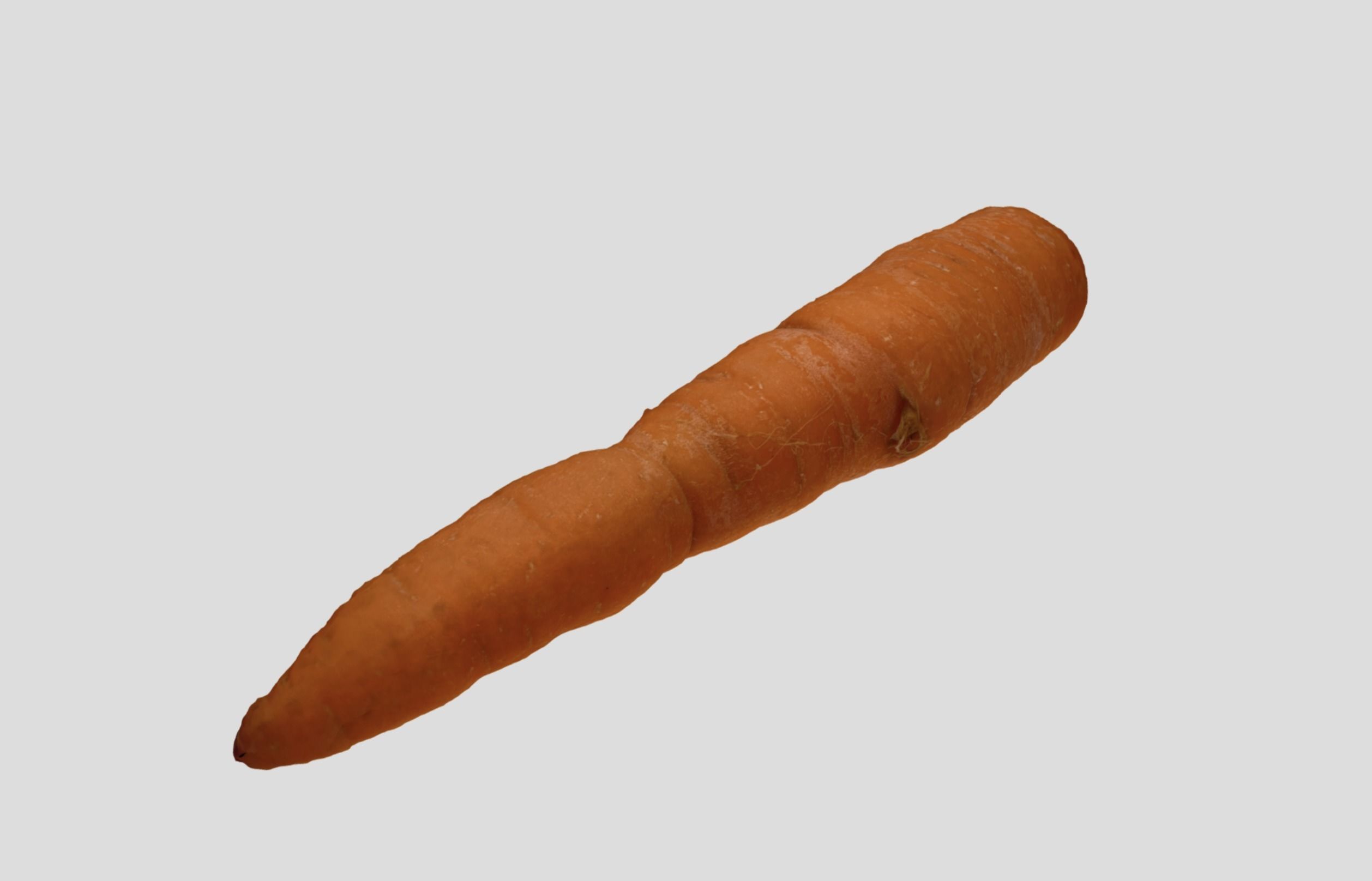 Carrot - A high quality scan 3D model_7