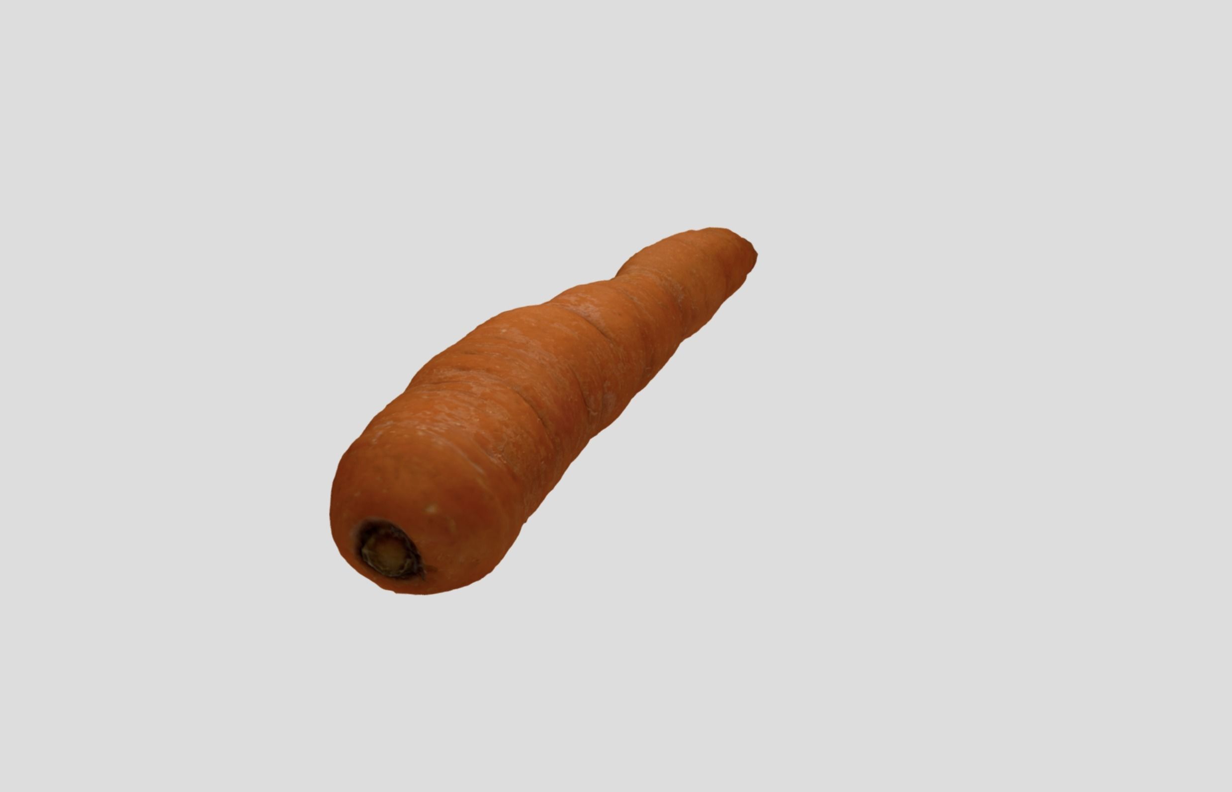 Carrot - A high quality scan 3D model_2