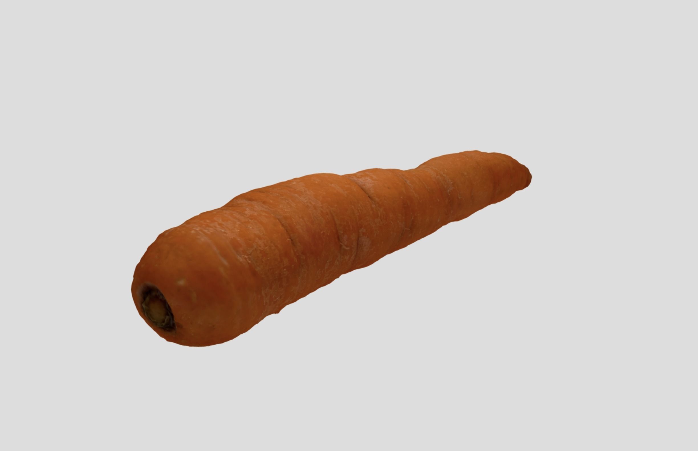 Carrot - A high quality scan 3D model_9