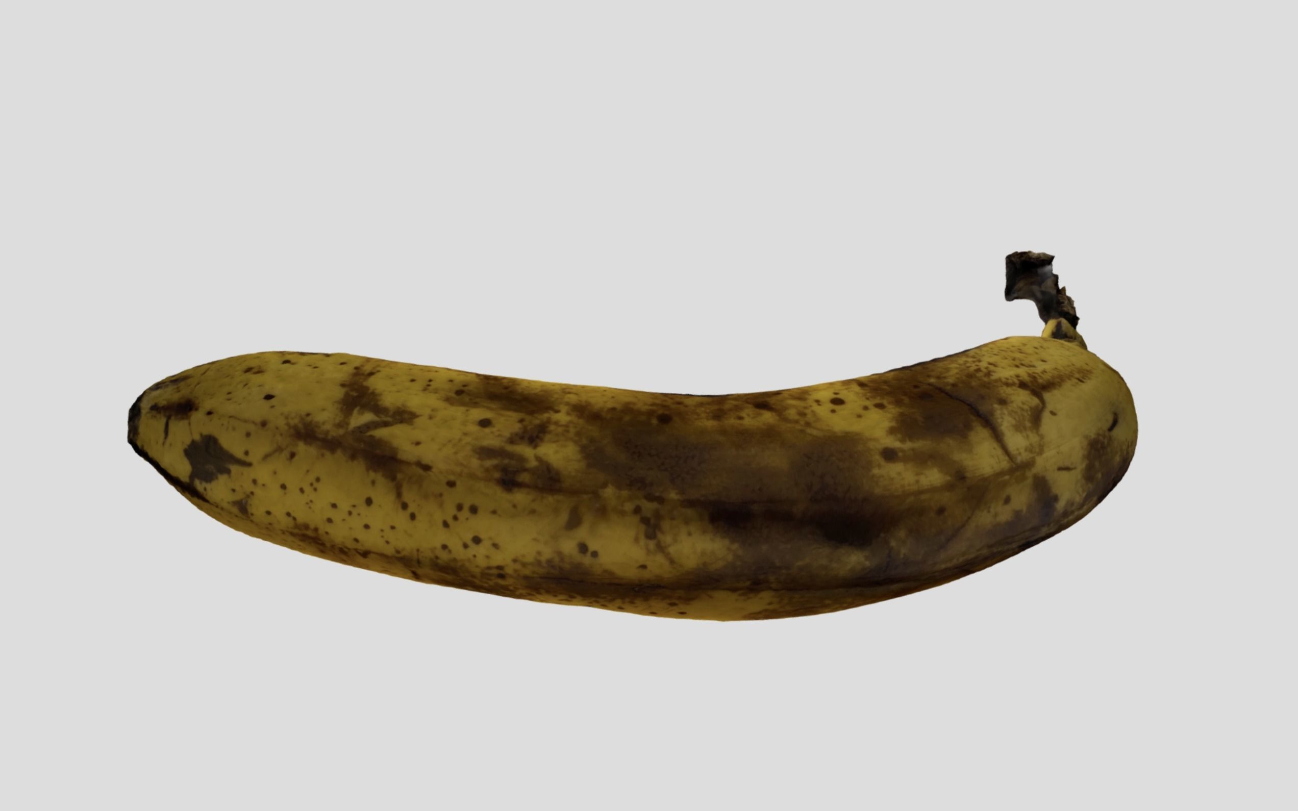 Overripe Banana - Photorealistic Model 3D model_4