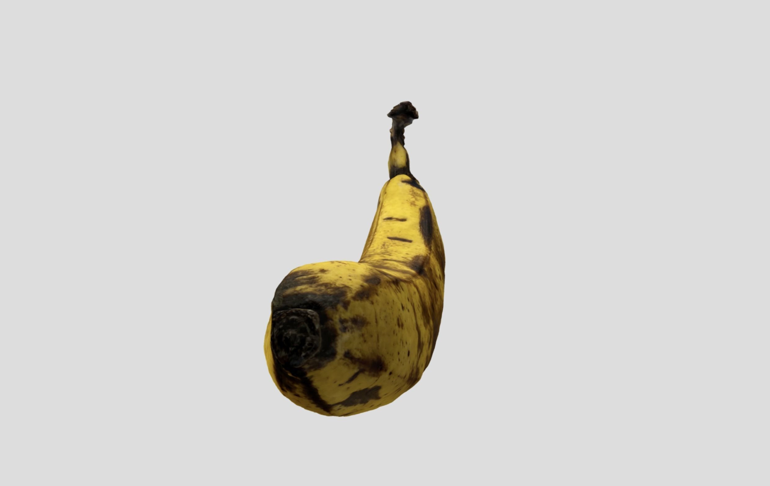 Overripe Banana - Photorealistic Model 3D model_8