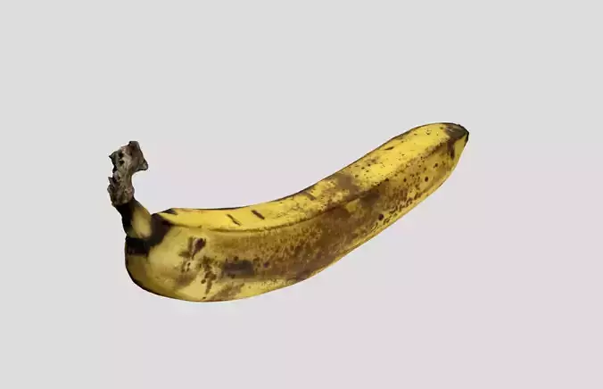 Overripe Banana - Photorealistic Model