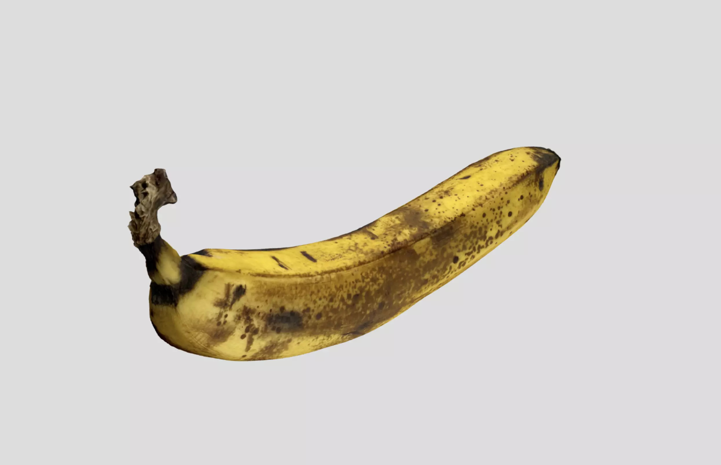 Overripe Banana - Photorealistic Model 3D model_0