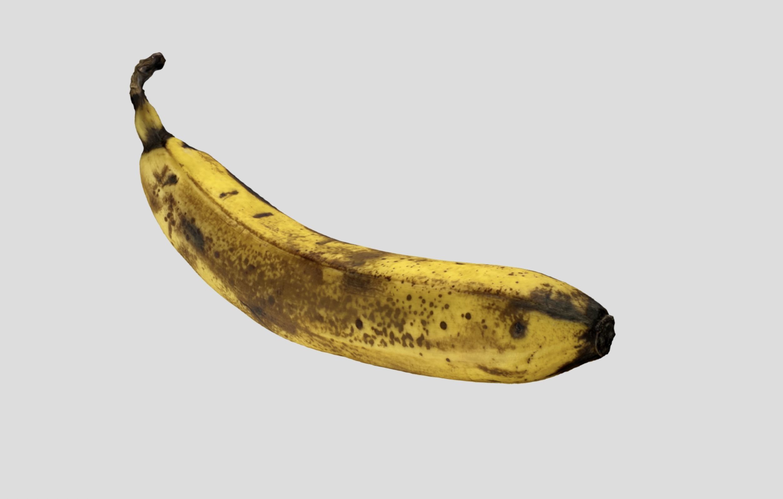 Overripe Banana - Photorealistic Model 3D model_1