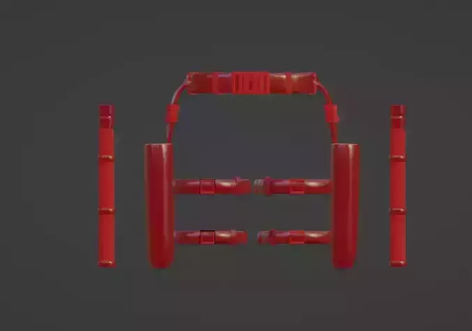 Daredevil Belt and Billy Clubs