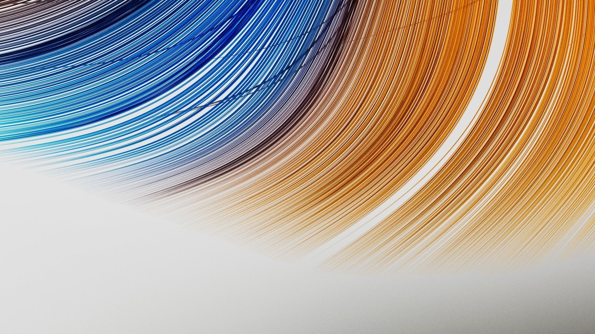 Set of 8 high quality feathers 3D model_7