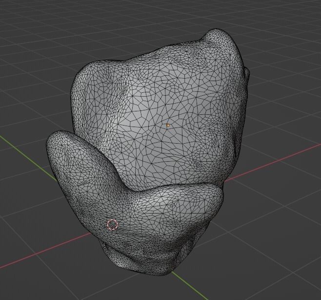 Ceramic Fish Photoscan Low-poly 3D model_20
