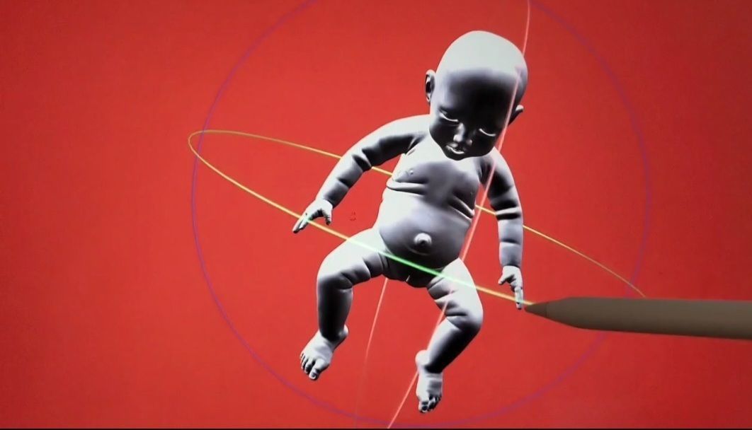 Newborn Baby 3d Model STL  3D print model_5