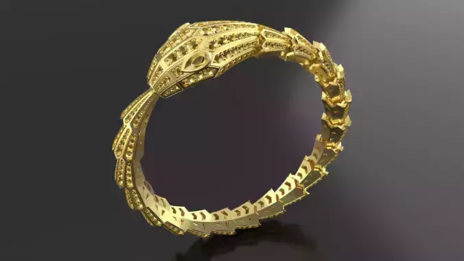 bracalet  blgari 3D print model