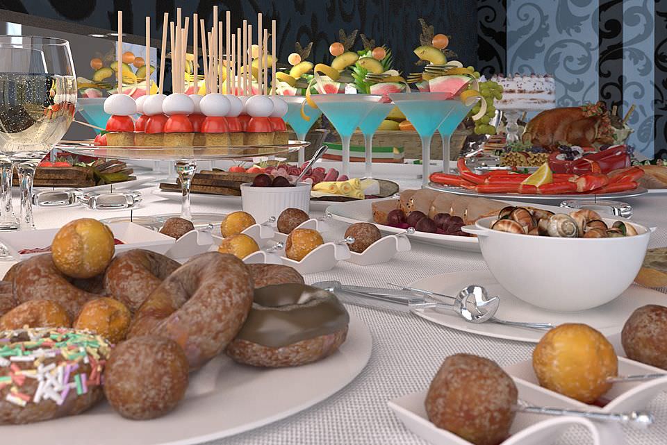 Food Collection - Archmodels vol 76 3D model_1