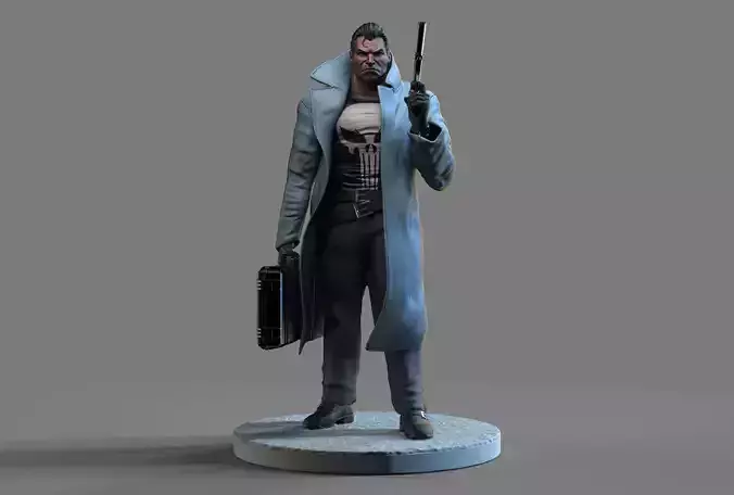 The Punisher 3D print model
