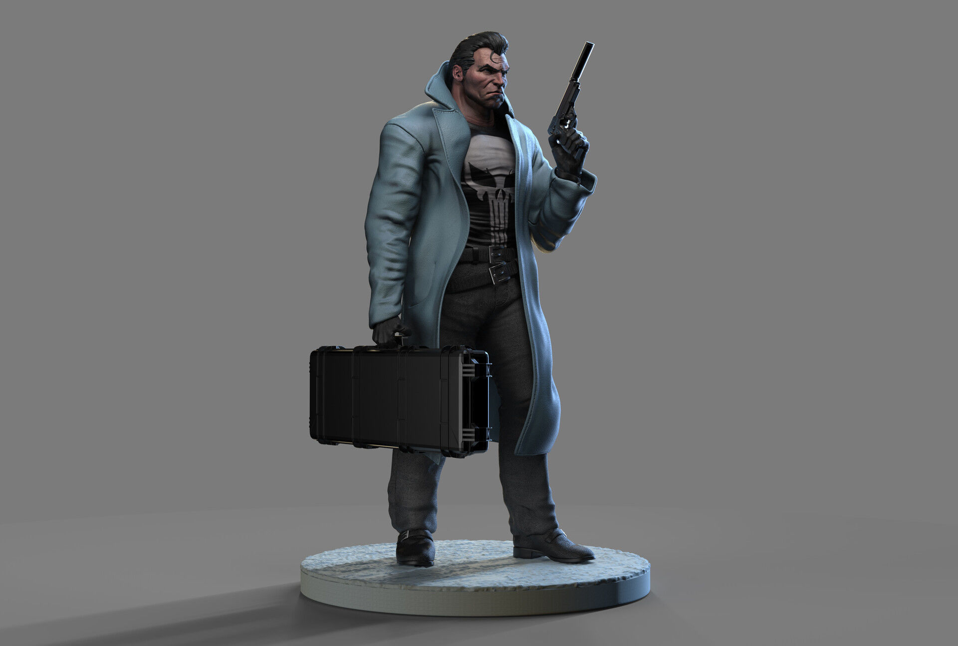 The Punisher 3D print model_2