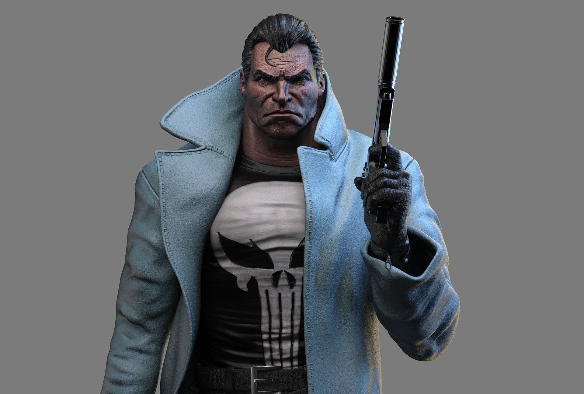 The Punisher 3D print model_1