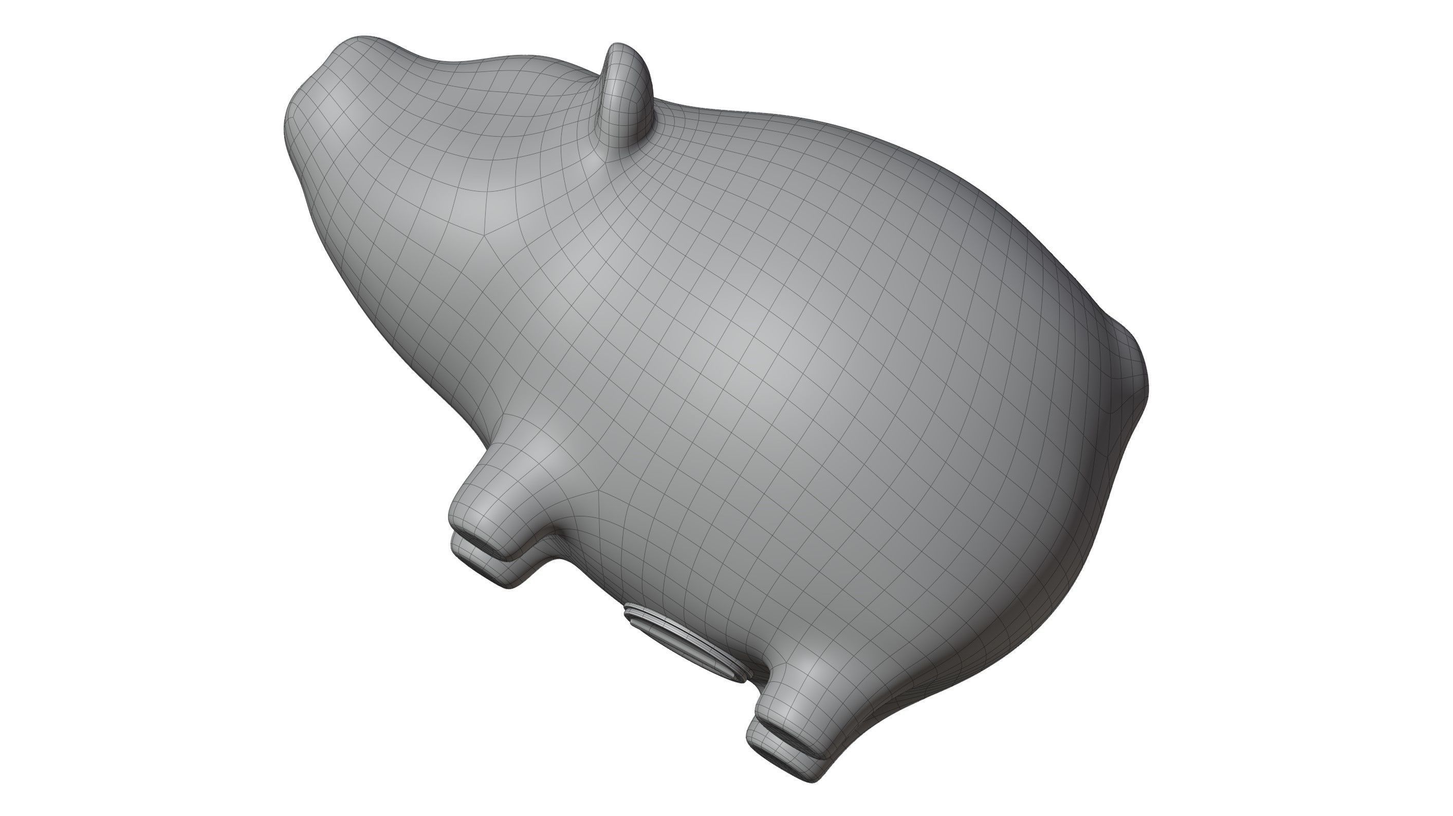 Piggy Bank 3D model_13