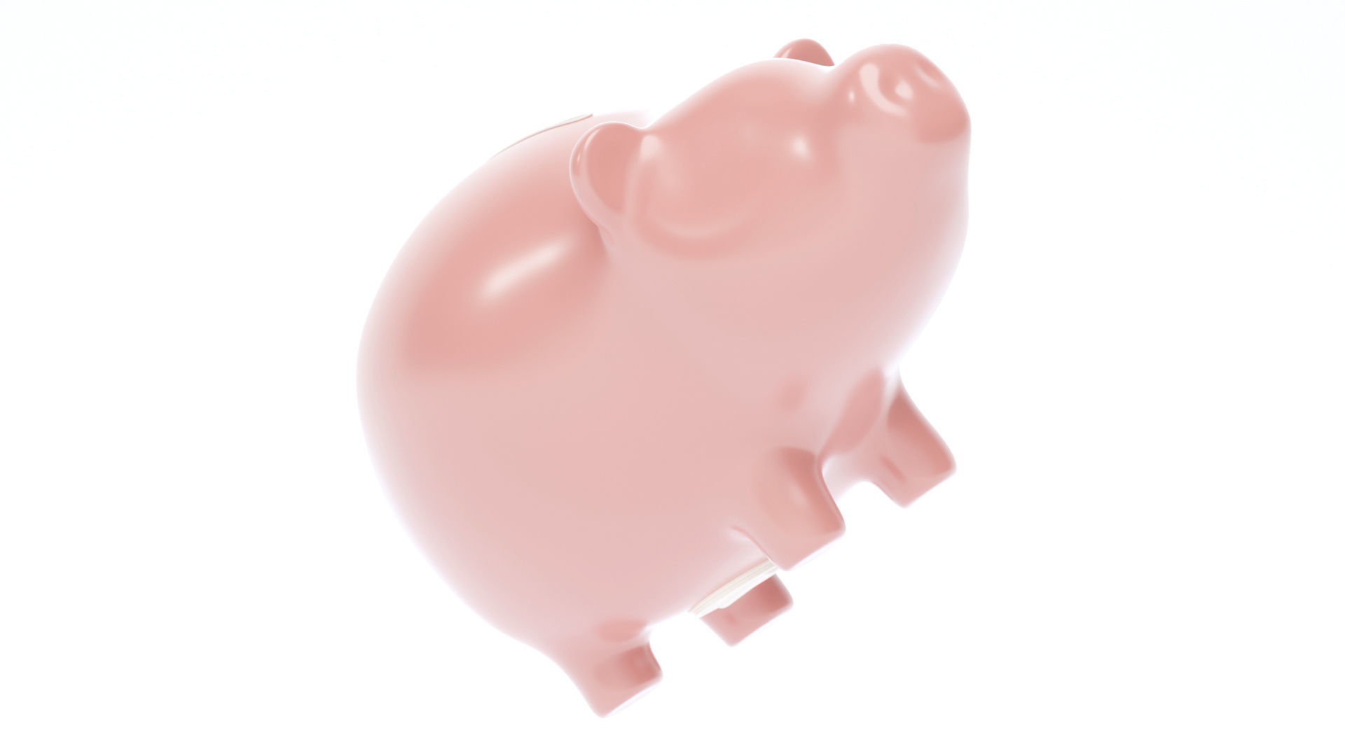 Piggy Bank 3D model_2