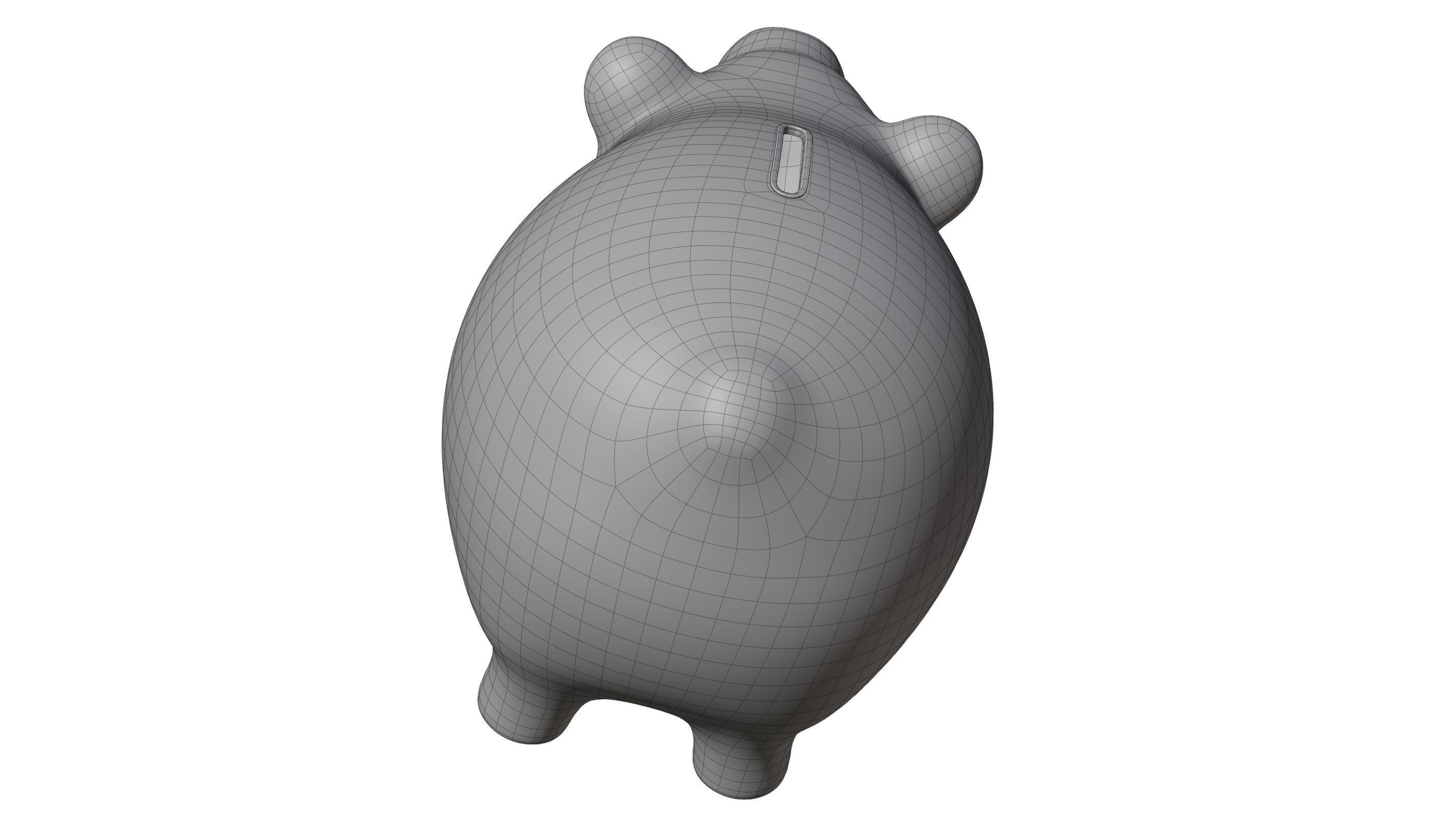 Piggy Bank 3D model_15
